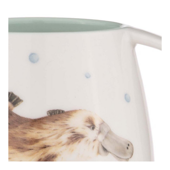 Ronis Ashdene Bush Buddies Platypus Snuggle Mug