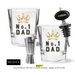 Dad Spirit Glass Gift Set 260ml 4pk