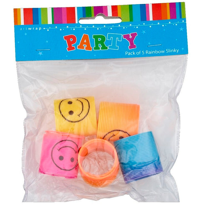 Favour Rainbow Slinky 5pk