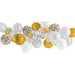 Balloon Garland White and Gold 40pk