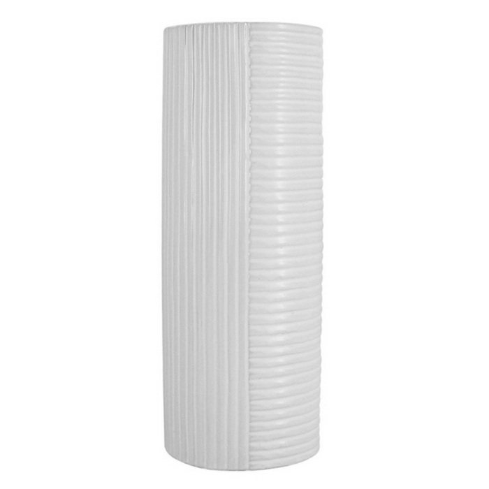 Ronis Bi-Way Vase 11x30cm White