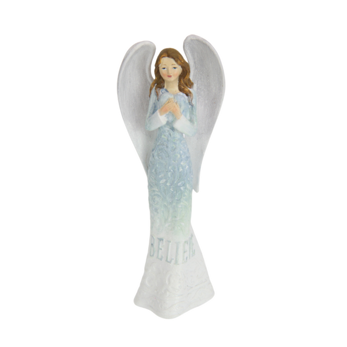 Ronis Blue Inspirational Angel 19cm 3 Asstd