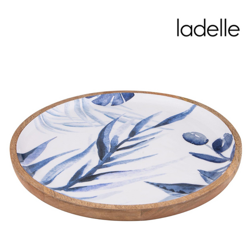 Ronis Blue Lagoon Mango Wood Platter