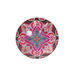 Ronis Boho Mandala Round Glass Magnet 5cm 4 Asstd