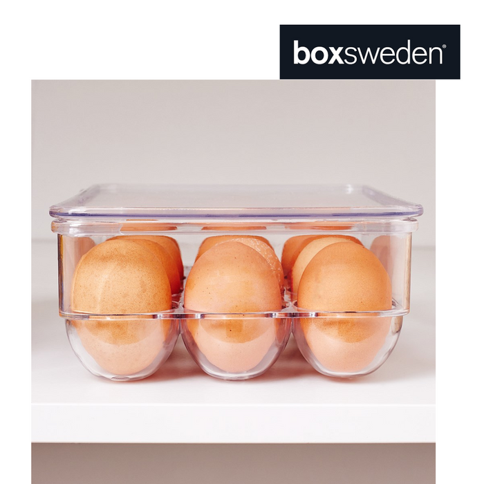 Ronis Boxsweden Crystal Container 14 Egg 36.5x11x7.5cm