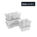 Ronis Boxsweden Crystal Crisp Bin 2 Section 2L 22x17.5x10cm