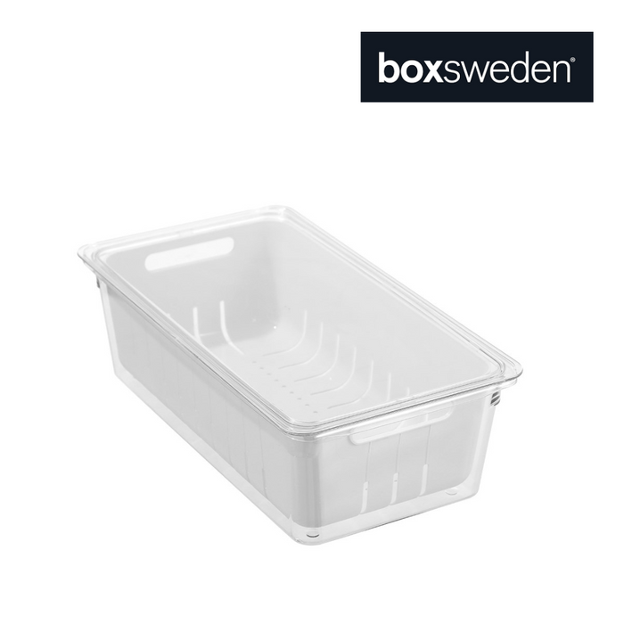 Ronis Boxsweden Crystal Crisp Bin 3L 32x17.5x10cm