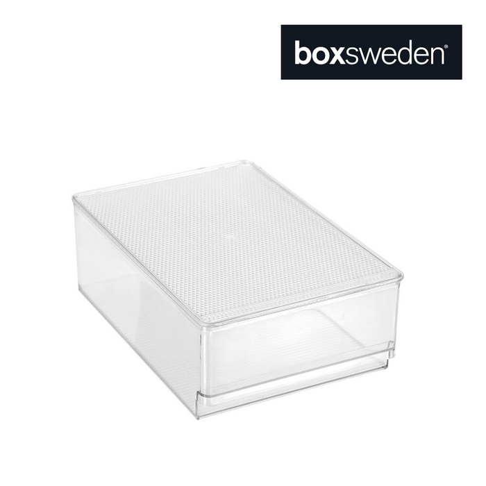 Ronis Boxsweden Crystal Fridge Tray with Lid 30x20x10.5cm