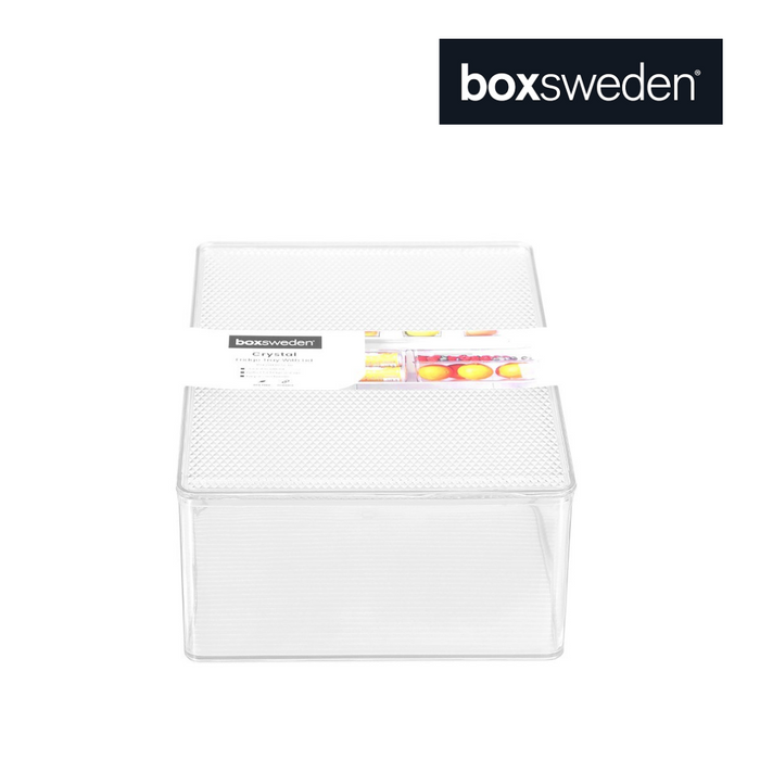 Ronis Boxsweden Crystal Fridge Tray with Lid 30x20x10.5cm