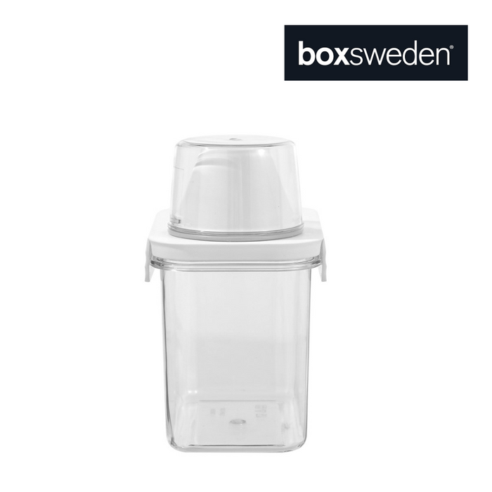 Ronis Boxsweden Crystal Keep Fresh Dispensing Container with Measuring Cup 1.1L