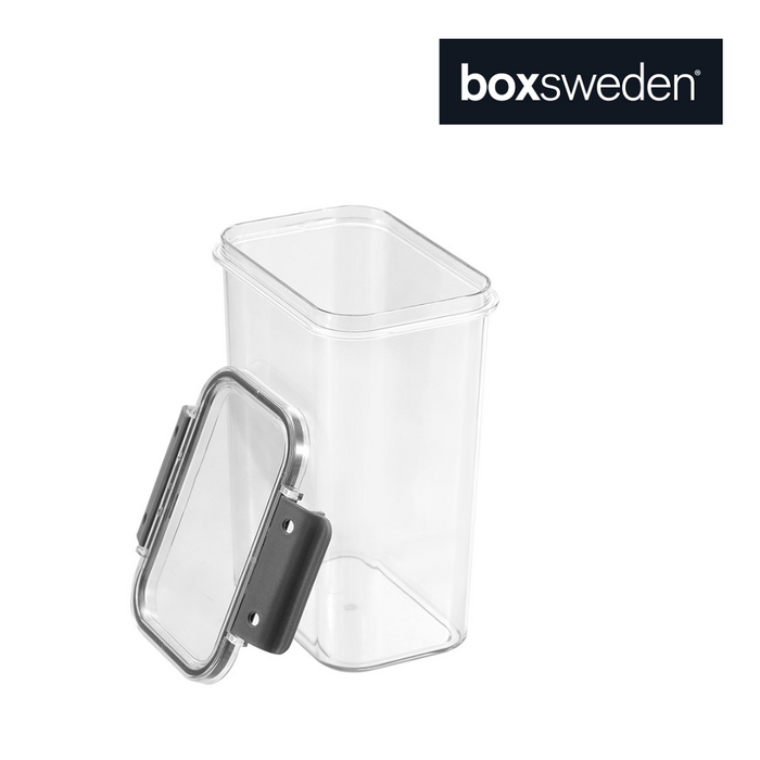 Ronis Boxsweden Crystal Pantry Storage Container 1.4L 13x11x18.5cm