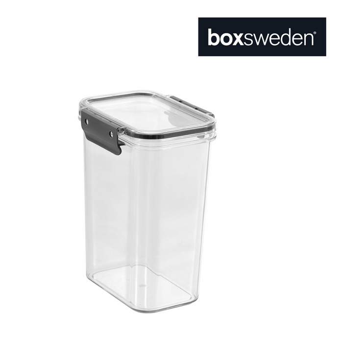 Ronis Boxsweden Crystal Pantry Storage Container 1.4L 13x11x18.5cm