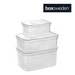 Ronis Boxsweden Crystal Vegetable Storer Clear 4.7L 31x20x10.5cm