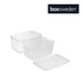 Ronis Boxsweden Crystal Vegetable Storer Clear 7L 31x20x15cm