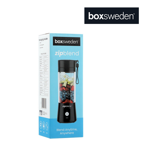 Ronis Boxsweden Zip Blender 6 Blades 350ml Black