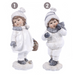 Ronis Boy and Girl Resin 14x11.5x33cm 2 Asstd