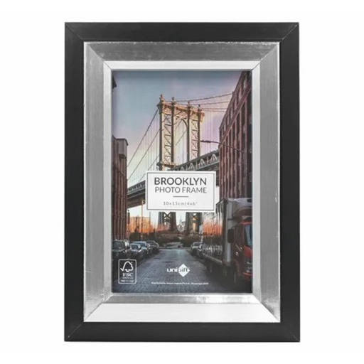 Ronis Brooklyn Frame 10x15cm Silver