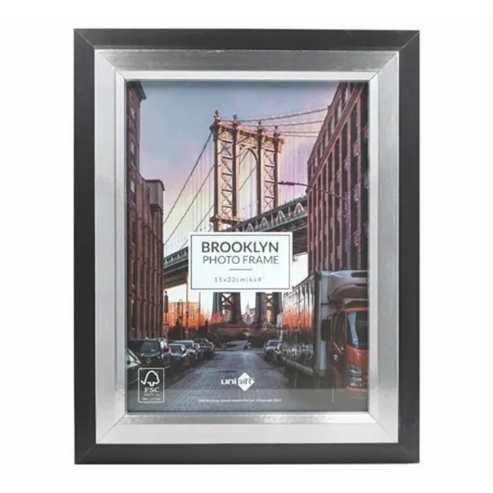 Ronis Brooklyn Frame 15x20cm Silver