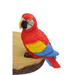 Ronis Budgee Parrot Lorikeet on Display 17cm 5 Asstd