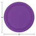 Amethyst Purple Banquet Plates Paper 26cm 24pk