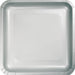 Shimmering Silver Square Dinner Plates Paper 23cm 18pk