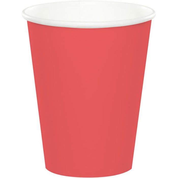 Coral Cups Paper 266ml 24pk