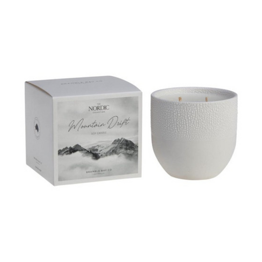 Ronis Candle NOR Mountain Drift 140g White