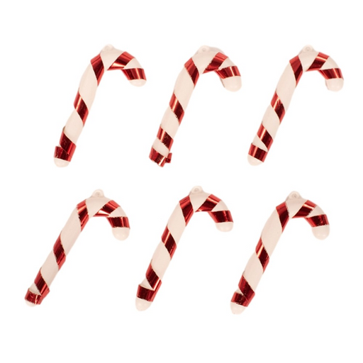 Candy Canes 7Cm 6Pk