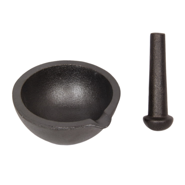 Ronis Cast Iron Mortar & Pestle 13cm