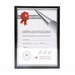 Ronis Certificate Frame A4 Black Silver