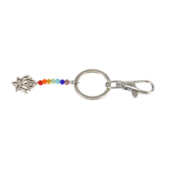 Ronis Chakra Lotus Charm Keyring