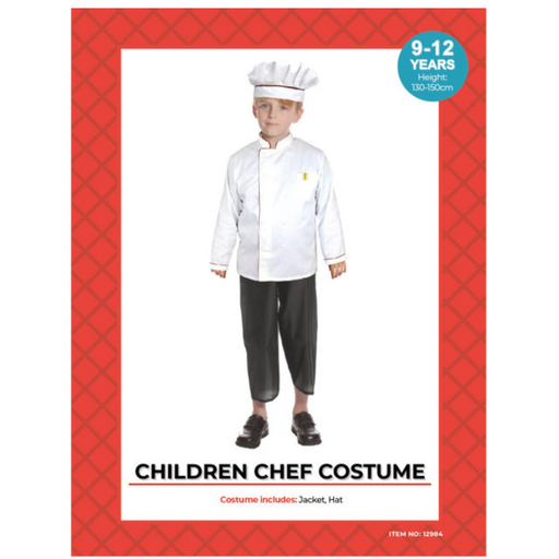 Ronis Children Chef Costume 9-12 years old