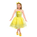 Ronis Children Metallic Princess Dress Yellow