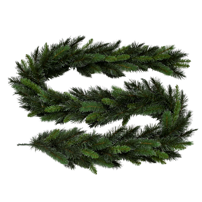 Ronis Christmas Garland Frosted Carolina Spruce 2.7m