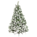 Christmas Tree Flocked Mix Pine 8ft 240cm