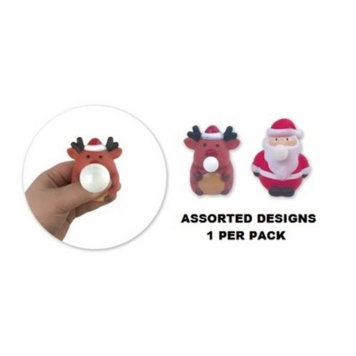 Ronis Christmas Bubble Squish Toy 2 Asstd