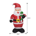 Ronis Christmas Inflatable Santa 120cm