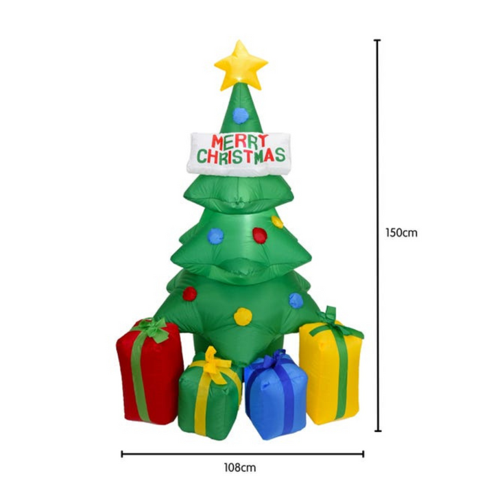 Ronis Christmas Inflatable Tree 150cm