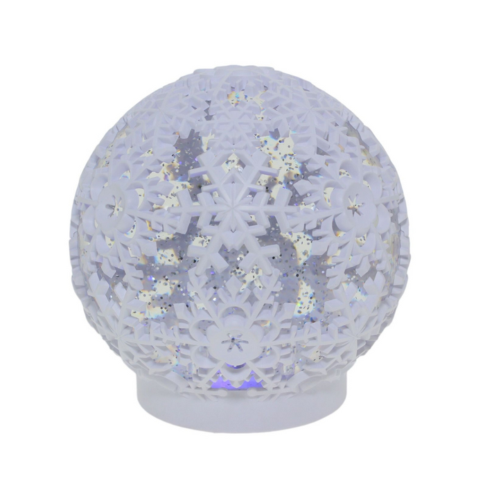 Ronis Christmas LED Waterball White Church