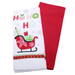 Ronis Cotton Tea Towel 2Pc 4 Asstd