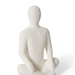 Meditative Sculpture White 14x8x20cm