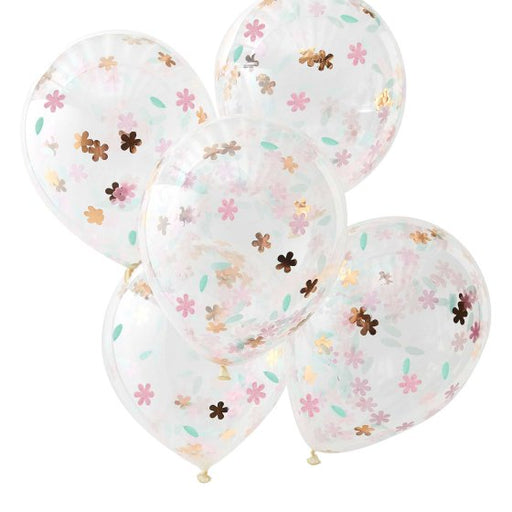 Latex Balloon Ditsy Floral Confetti Ginger Ray 30cm