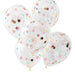 Latex Balloon Ditsy Floral Confetti Ginger Ray 30cm