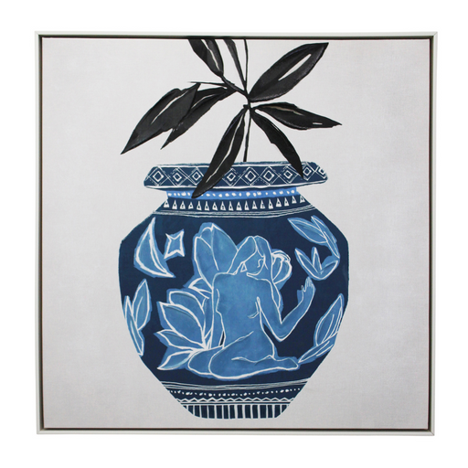 Ronis Drop The Vase Painting 73x73cm