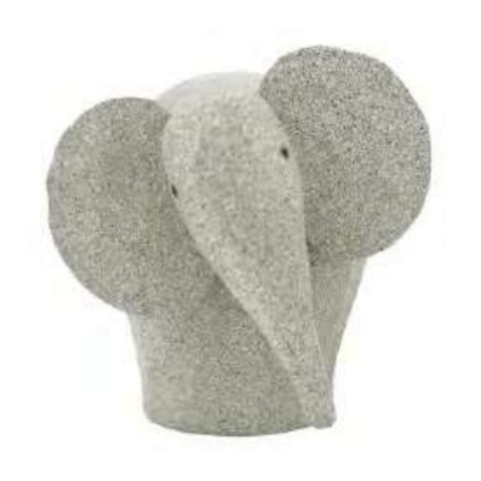 Ronis Elephant Family 10cm Grey