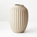 Vase Taza Sand 23cmh x 16.5cmd