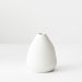 Vase Taza White 13.5cmh x 11.5cmd