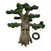 Ronis Fairy Garden Tree Stand With Tyre Swing 26cm