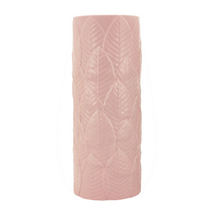 Ronis Falling Leaf Vase 11x30cm Pink