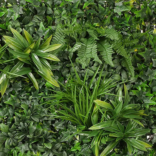 Fern Mixed Vertical Garden (UV) Green 100cml x 100cmw